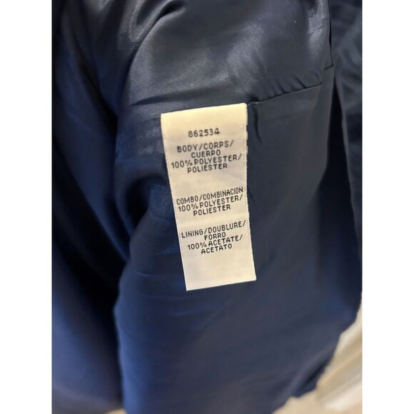 JC Collections Navy Gown - Picture 8 of 11